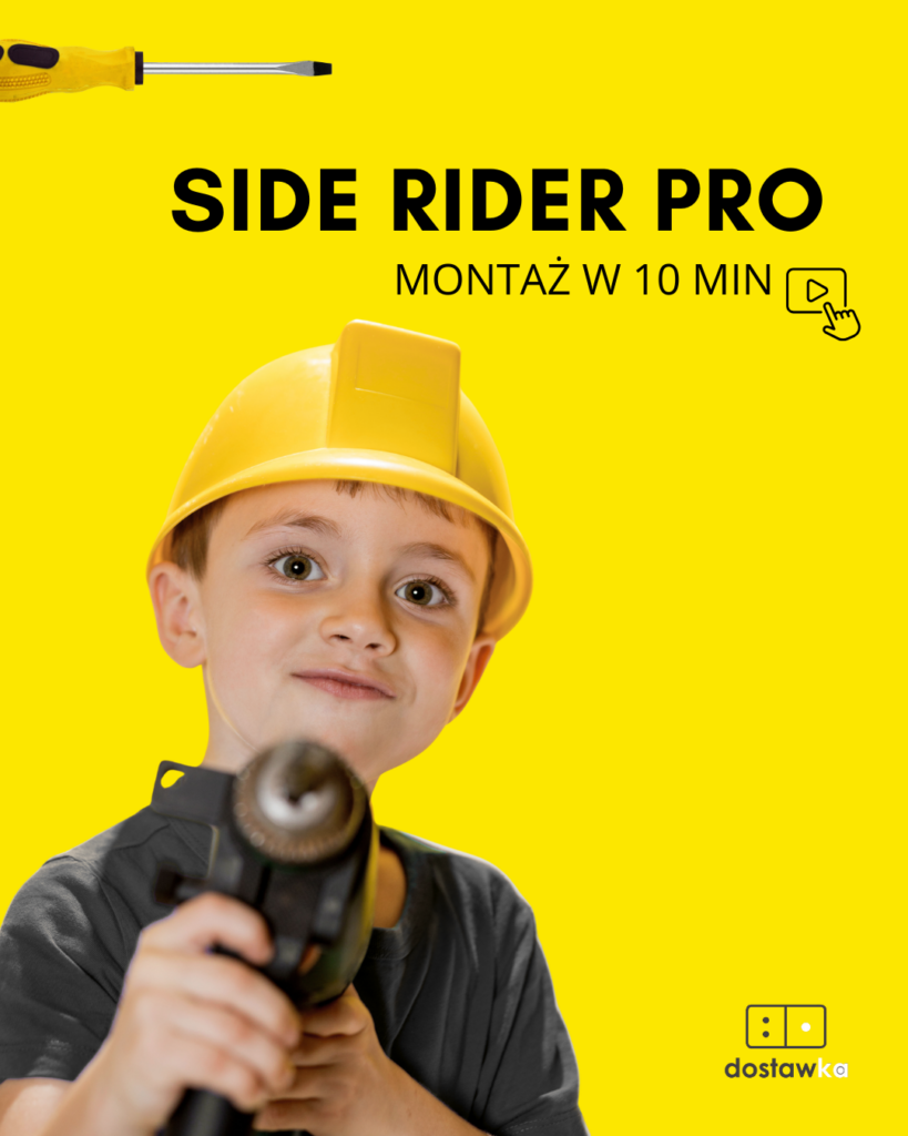 instrukcja montażu dostawki bocznej Side Rider Pro